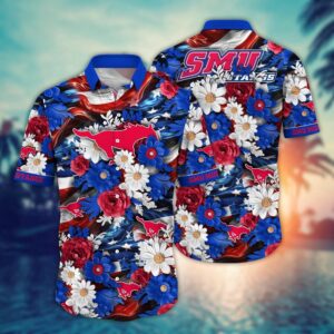 NCAA SMU Mustangs Hawaiian Shirt…