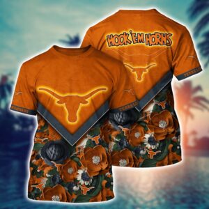 NCAA Texas Longhorns 3D T-Shirt…