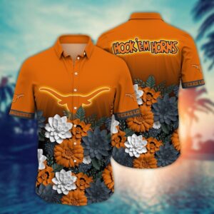 NCAA Texas Longhorns Hawaiian Shirt…