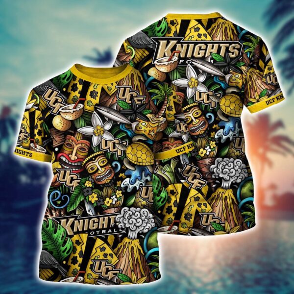 NCAA UCF Knights 3D T-Shirt Athletic Style For Fans