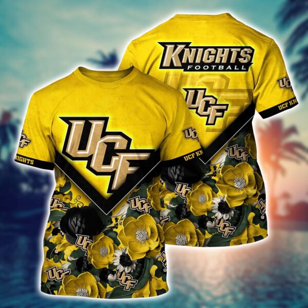 NCAA UCF Knights 3D T-Shirt Champion Comfort Fashion For Sports Fans