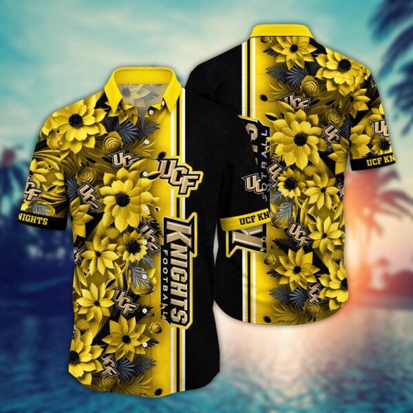 NCAA UCF Knights Hawaiian Shirt Fan Frenzy Aloha Fiesta For Fans