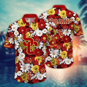 NCAA USC Trojans Hawaiian Shirt…