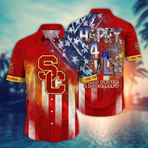 NCAA USC Trojans Hawaiian Shirt…