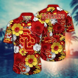 NCAA USC Trojans Hawaiian Shirt…