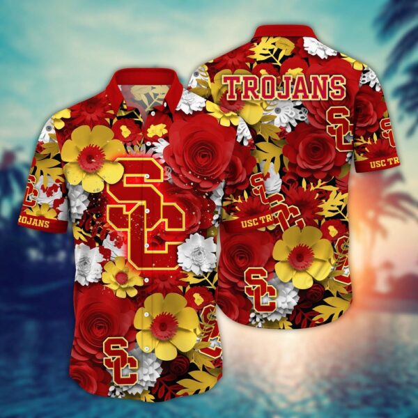 NCAA USC Trojans Hawaiian Shirt Breeze Through Triumph For Fans