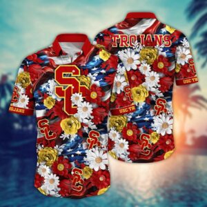 NCAA USC Trojans Hawaiian Shirt…