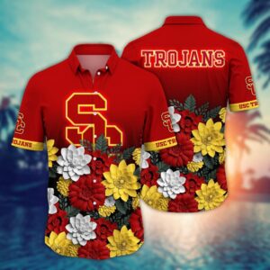 NCAA USC Trojans Hawaiian Shirt…