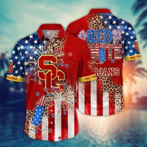 NCAA USC Trojans Hawaiian Shirt…