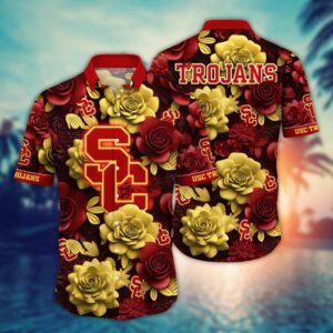 NCAA USC Trojans Hawaiian Shirt…