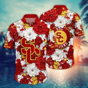 NCAA USC Trojans Hawaiian Shirt…