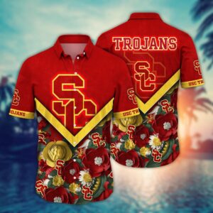 NCAA USC Trojans Hawaiian Shirt…