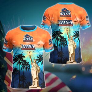 NCAA UTSA Roadrunners 3D T-Shirt…