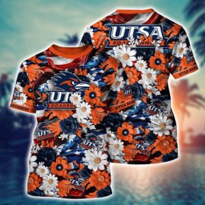 NCAA UTSA Roadrunners 3D T-Shirt…