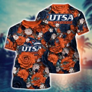 NCAA UTSA Roadrunners 3D T-Shirt…