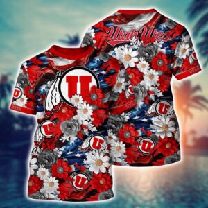 NCAA Utah Utes 3D T-Shirt…