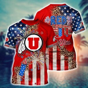 NCAA Utah Utes 3D T-Shirt…