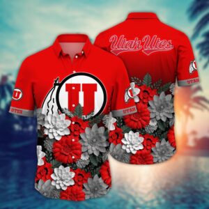 NCAA Utah Utes Hawaiian Shirt…