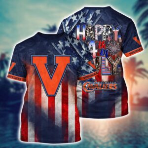 NCAA Virginia Cavaliers 3D T-Shirt…