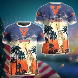 NCAA Virginia Cavaliers 3D T-Shirt…