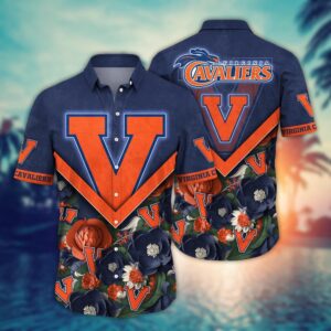 NCAA Virginia Cavaliers Hawaiian Shirt…