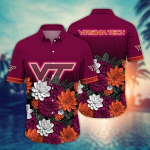 NCAA Virginia Tech Hokies Hawaiian…