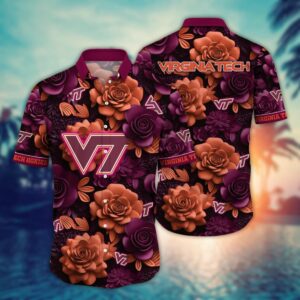 NCAA Virginia Tech Hokies Hawaiian…