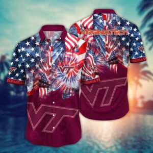 NCAA Virginia Tech Hokies Hawaiian…