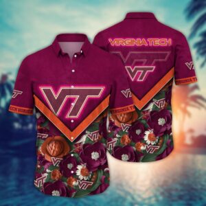 NCAA Virginia Tech Hokies Hawaiian…