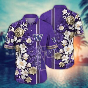 NCAA Washington Huskies Hawaiian Shirt…