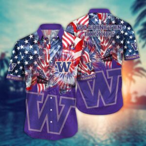 NCAA Washington Huskies Hawaiian Shirt…