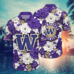 NCAA Washington Huskies Hawaiian Shirt…