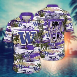 NCAA Washington Huskies Hawaiian Shirt…