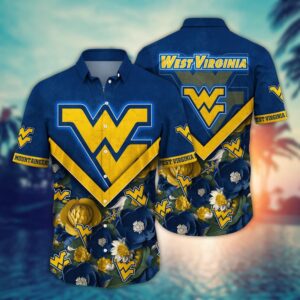 NCAA West Virginia Mountaineers Hawaiian…