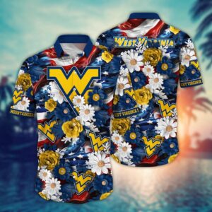 NCAA West Virginia Mountaineers Hawaiian…