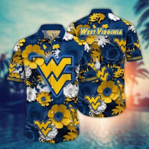 NCAA West Virginia Mountaineers Hawaiian…