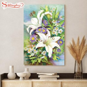 A Spring Bouquet Canvas Poster…