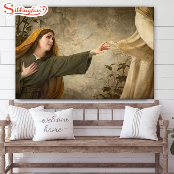 A Thread Of Faith Canvas Wall Art Gift For Mom