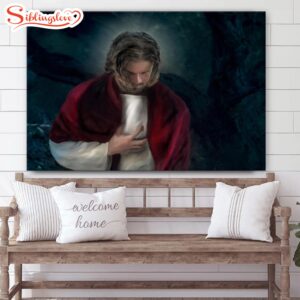 Abba Jesus Art Canvas Poster…