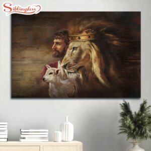 Amazing Jesus Painting Lion Artwork…