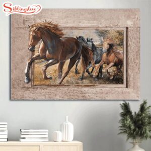 American Quarter Horse Running Horse…