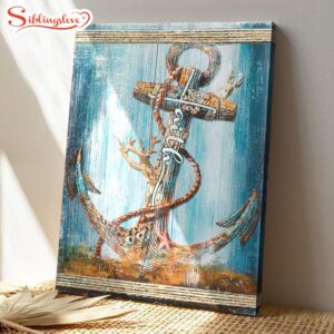 Anchor Under The Sea Canvas…