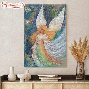 Angel Oil Painting Canvas Wall…