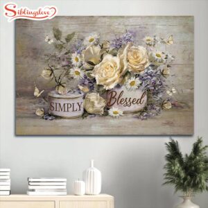 Antique Artwork Vintage Flower Yellow…