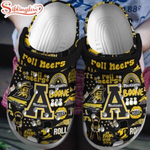 Appalachian State Mountainseers NCAA Sport Clogs Shoes Comfortable For Men Women