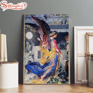 Archangel Angel Religious Canvas Wall…