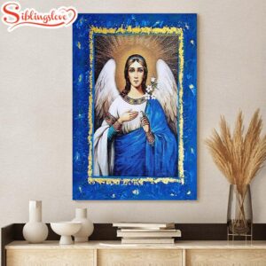 Archangel Gabriel Canvas Poster Wall…