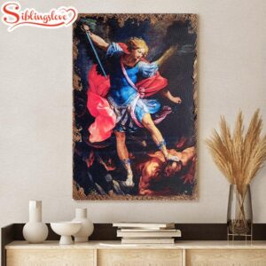 Archangel Michael Canvas Wall Art…