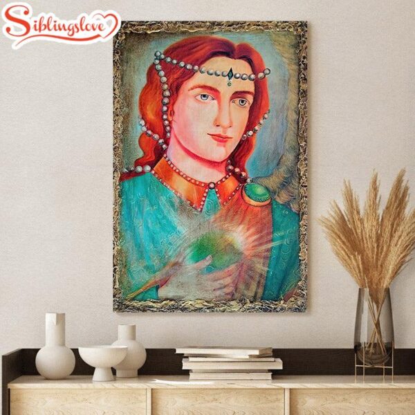 Archangel Raphael Canvas Wall Art