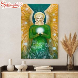 Archangel Raphael Wall Art Canvas…